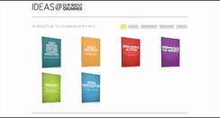 Desktop Screenshot of ideas.differentdrummer.com
